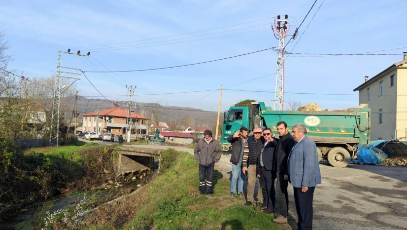 Gürgenpınarı'nda Taş Tahkimat Çalışmaları Başladı
