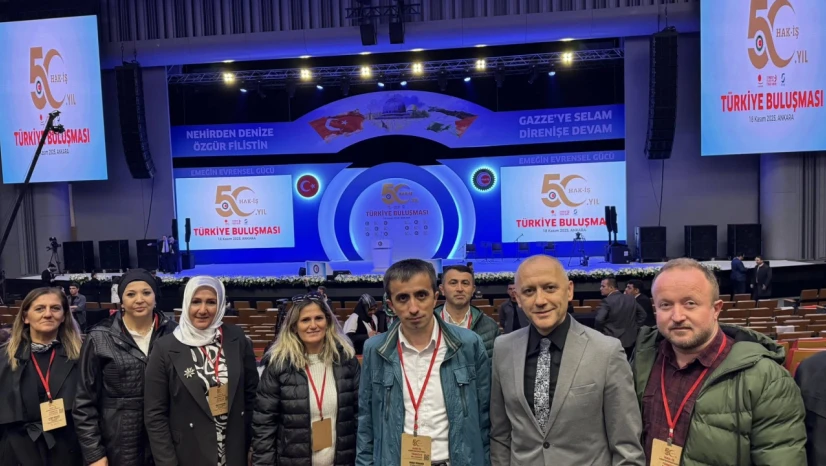 HAK-İŞ'in 50. Yılı Ankara'da Kutlandı