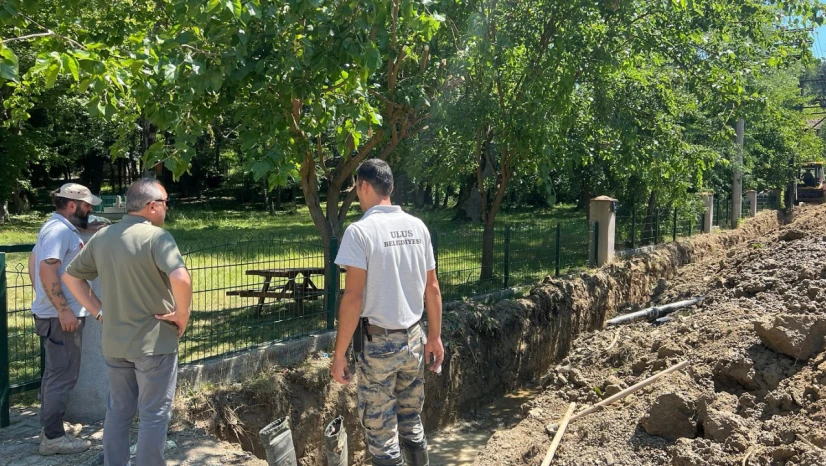 Kaldırım Mahallesi'nde yağmur suyu hattı çalışmaları başladı