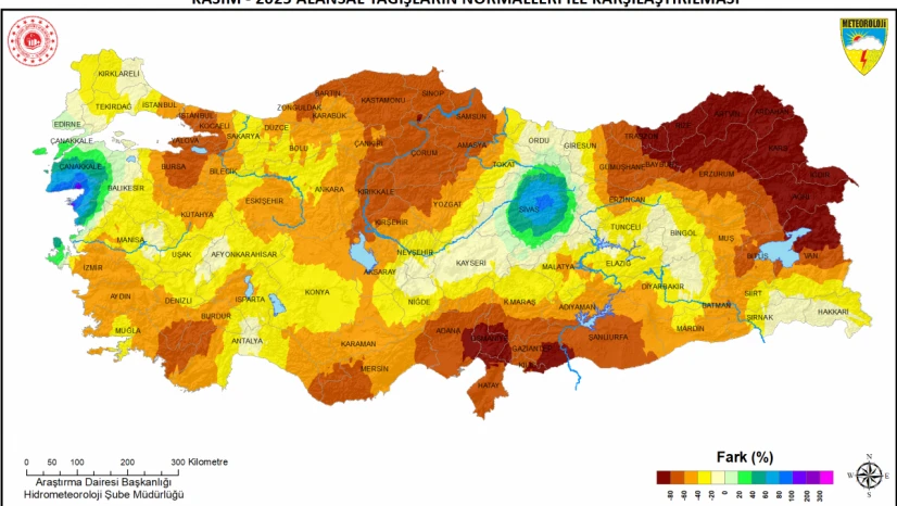 Karadeniz'de Son 10 Yılın En Kuru Kasımı