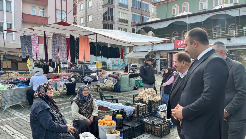 Kaymakam Kadiroğlu'ndan Abdipaşa Esnafına Ziyaret