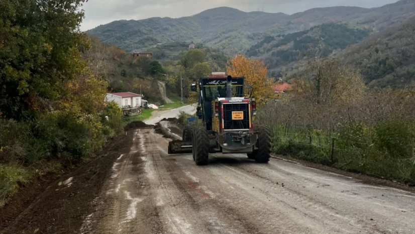 Köy Yollarında Yoğun Mesai