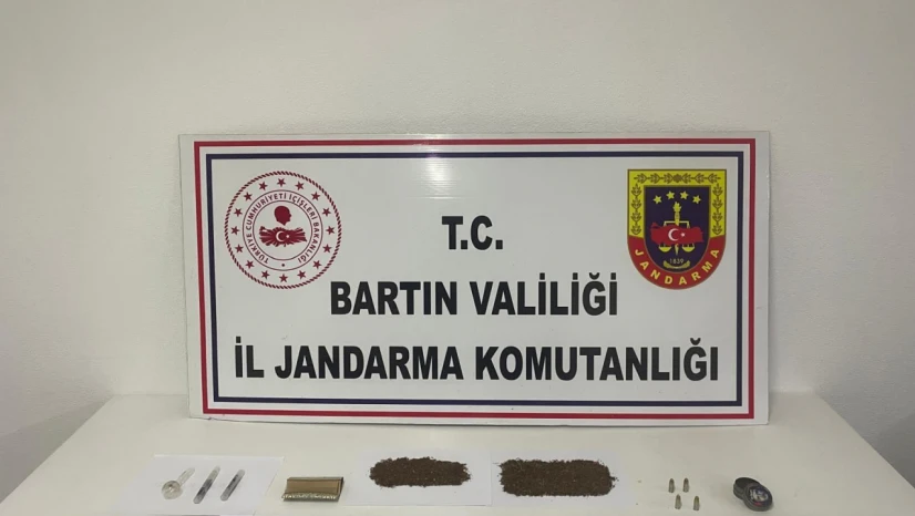 Kozcağız'da uyuşturucu ve mühimmat ele geçirildi