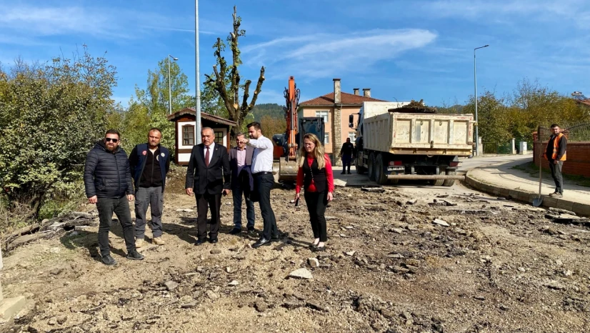 Küçük Sanayi Sitesi ve Cadde Çalışmaları Devam Ediyor