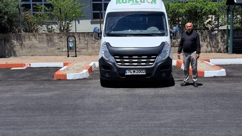 Kumluca Minibüsleri yeni kalkış noktasından hizmete başladı
