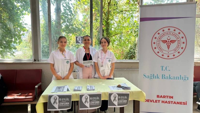 Lenfoma ve prostat kanseri için bilgilendirme standı açıldı