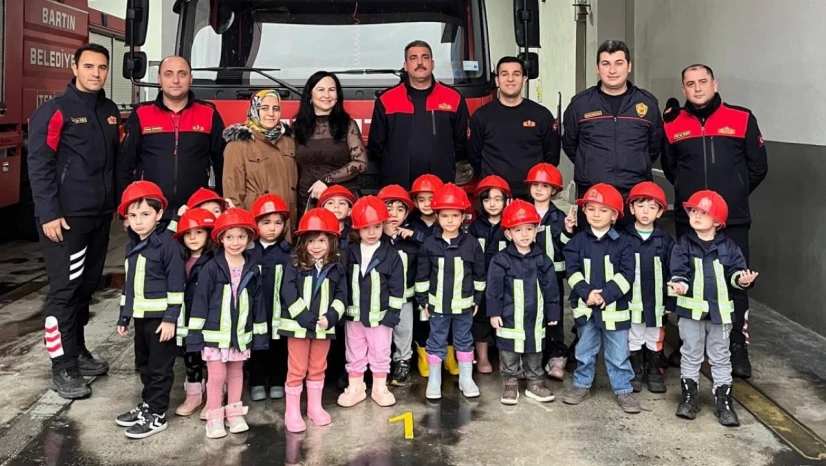 Miniklere Yangın Güvenliği Eğitimi