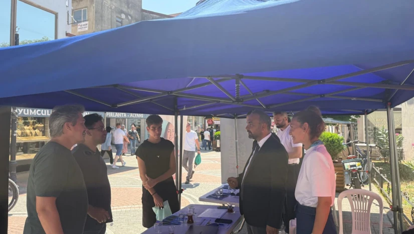 Rektör Akkaya aday öğrencilerle bir araya geldi