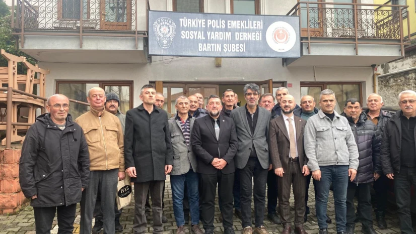 Saadet Partisi'nden Polis Emeklileri Derneği'ne Ziyaret
