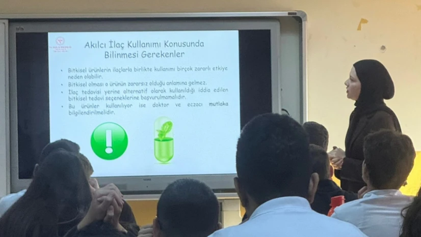 Sağlık Müdürlüğü'nden Akılcı İlaç Kullanımı Eğitimi
