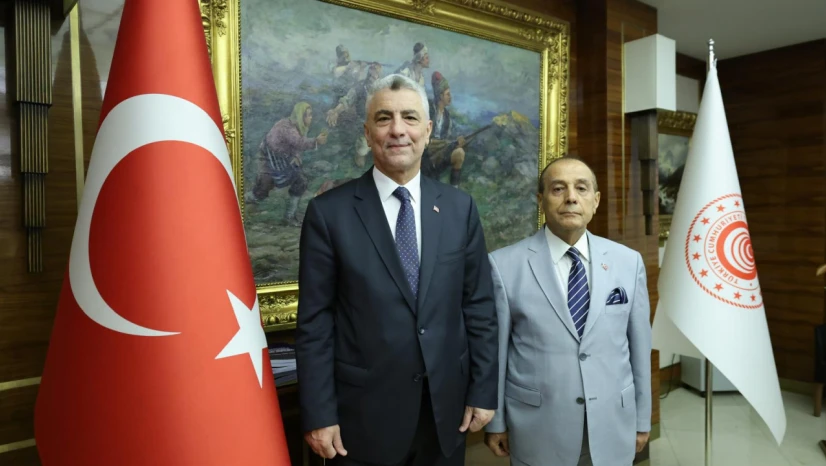 Salmanoğlu'ndan Ticaret Bakanı'na ziyaret