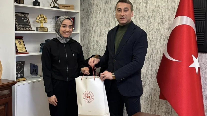 Türkiye Şampiyonu İrem Nur Uzun'dan Akkaş'a Ziyaret