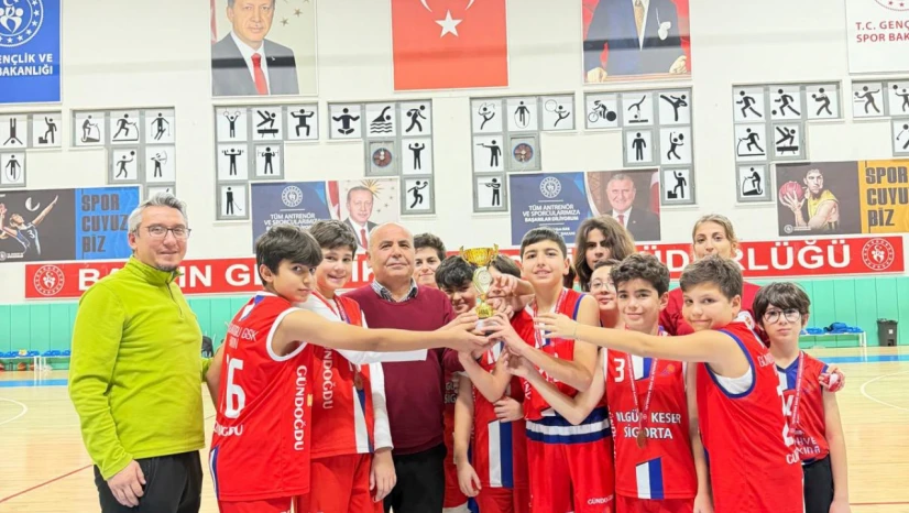 U14 Basketbolda Şampiyon Ata Spor Kulübü