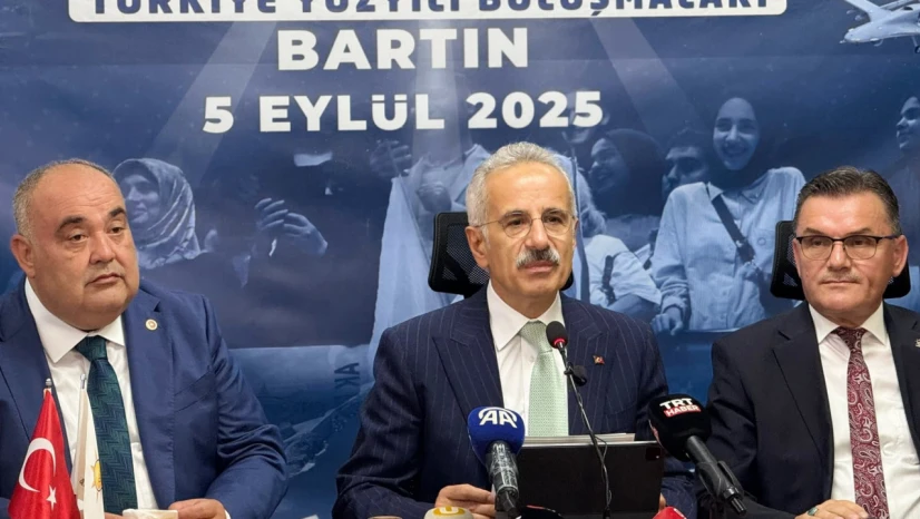 Ulaştırma Bakanı Uraloğlu Bartın'da