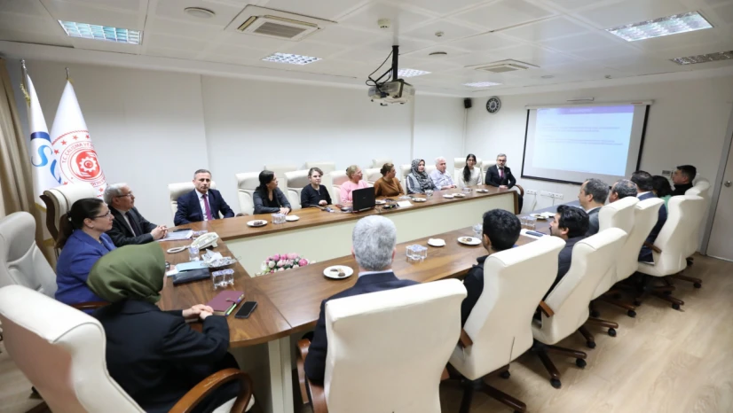 Vali Arslan, SGK Çalışmaları Hakkında Brifing Aldı