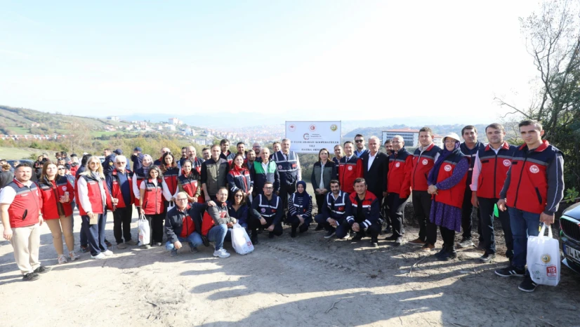 Yeşil Vatan İçin Binlerce Fidan Dikildi