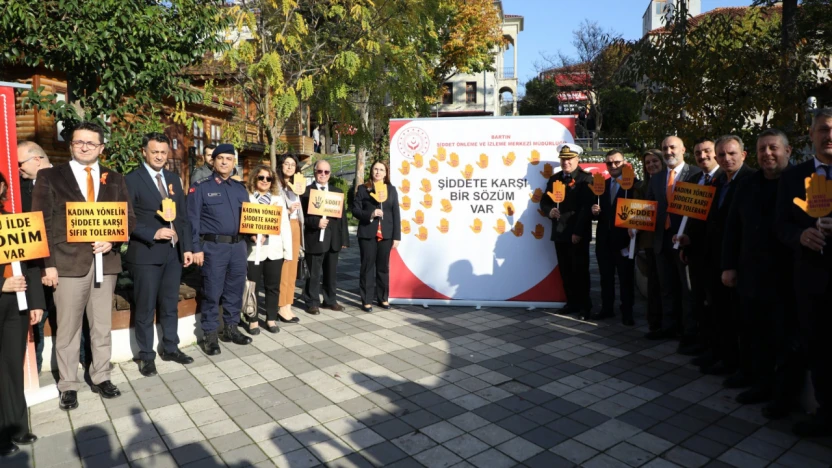Bartın'dan 'Şiddete Karşı Bir Sözüm Var' Mesajı