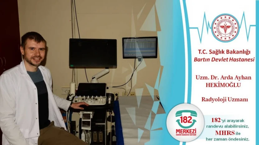 Bartın Devlet Hastanesi'ne Yeni Radyoloji Uzmanı