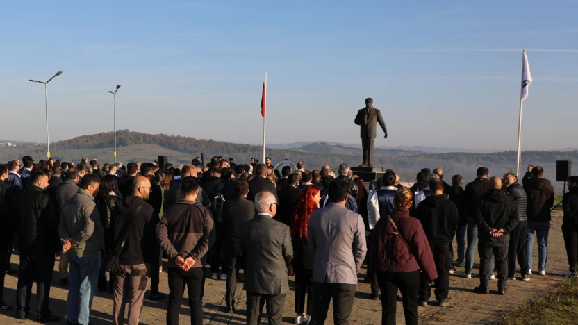 Bartın Üniversitesinde Atatürk İçin Saygı Duruşu