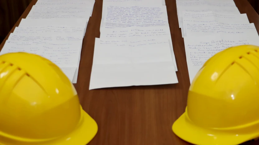 Kahramanmaraş'tan madencilere duygulandıran mektuplar