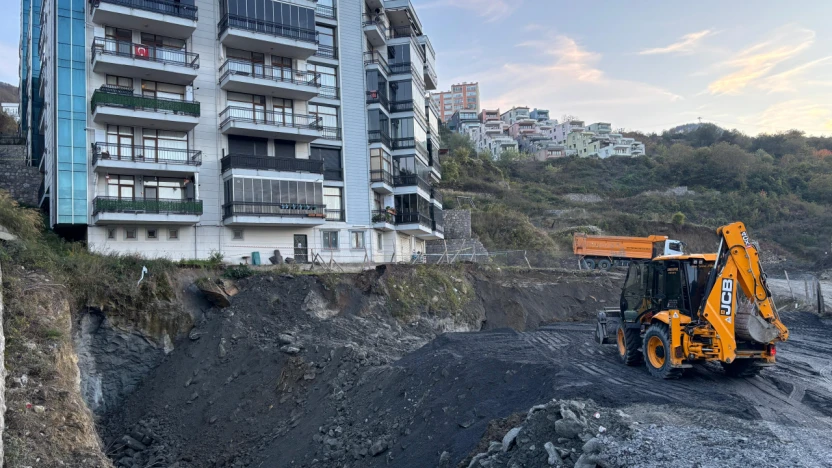 Kaleşah Mahallesi'ndeki İnşaat Alanında Çökme