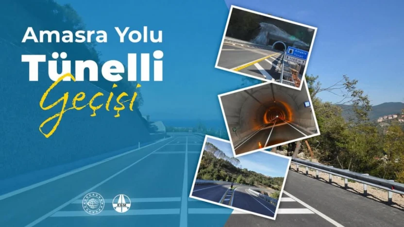 Karayolları'ndan Amasra Tüneli Açıklaması