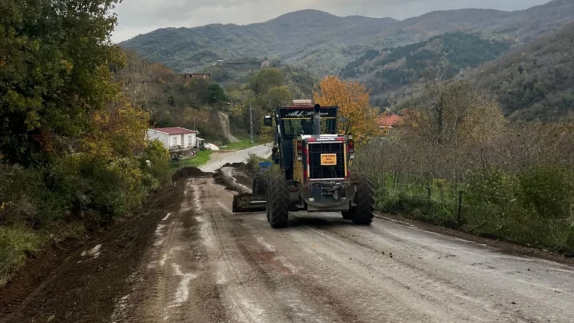 Köy Yollarında Yoğun Mesai