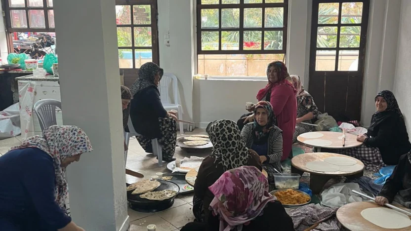 Kozcağız'da Filistin İçin Dayanışma Rüzgarı Esti