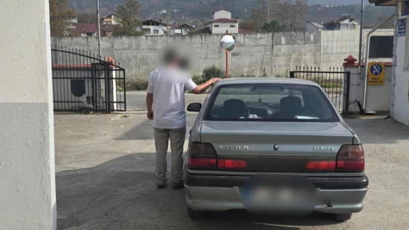 Kozcağız-Perşembe Yolunda Tehlikeli Sürücüye Para Cezası