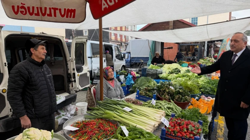Pazar Esnafının Talep ve Önerileri Dinlendi
