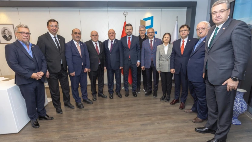 Türkiye Gazeteciler Konfederasyonu'ndan BİK Genel Müdürü Abdülkadir Çay'a ziyaret.