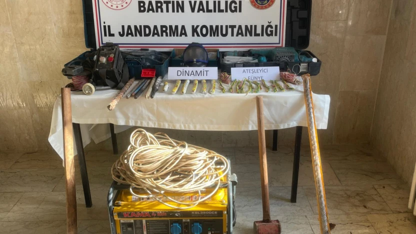 Ulus'ta Kaçak Kazıya Suçüstü: