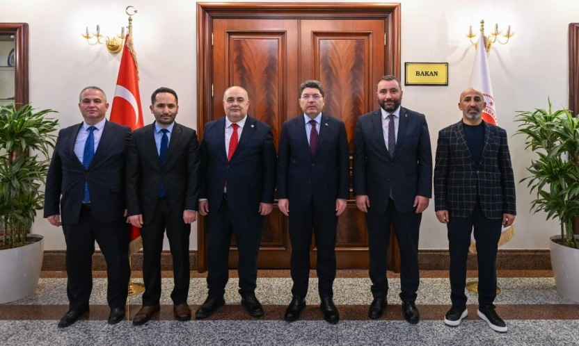 AK Parti Bartın Heyetinden Bakan Tunç'a Ziyaret