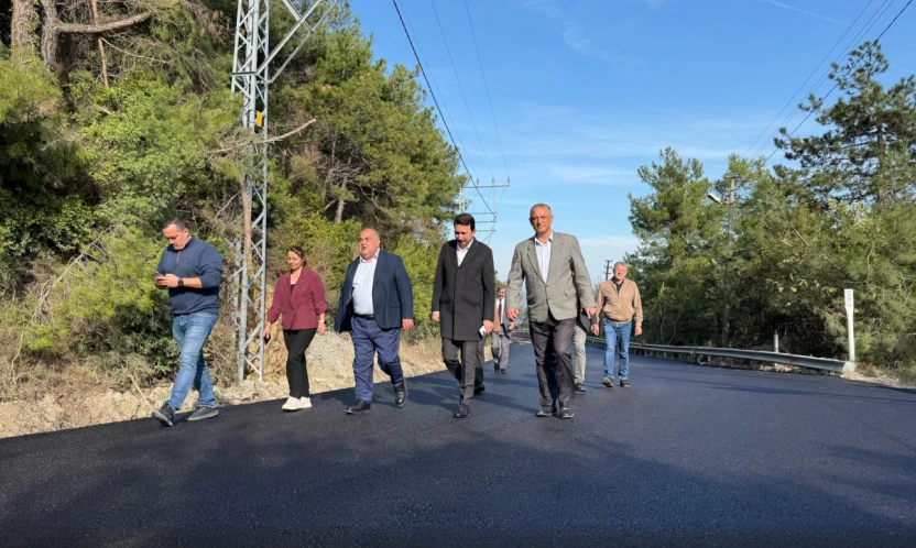 Amasra–Gömü Yolunda Çalışmalar Sürüyor