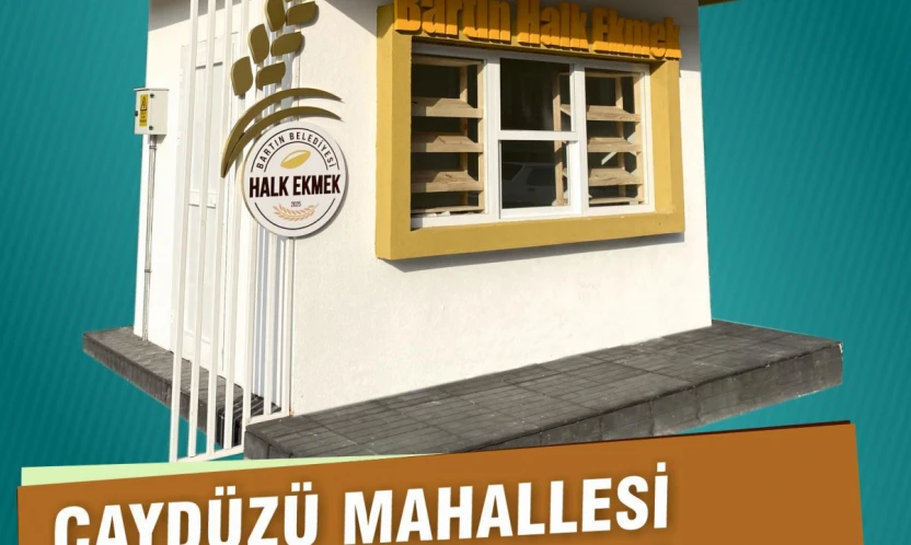 Bartın Belediyesi 12. Halk Ekmek Büfesini Çaydüzü'ne Açtı