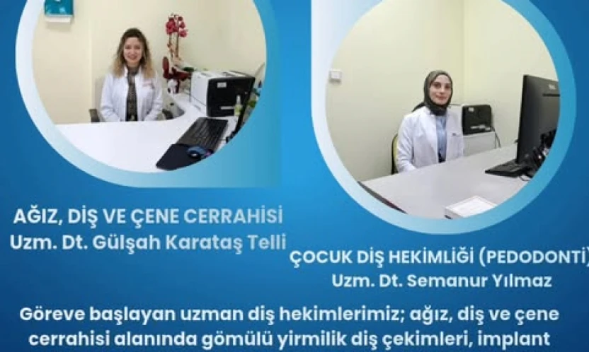 Bartın'da Çene Cerrahisi ve Pedodonti Hizmeti Başladı