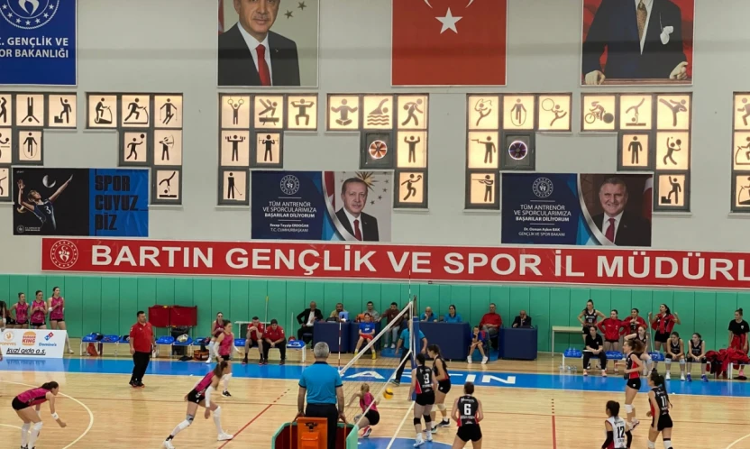 Bartın'da Tribünler Coştu