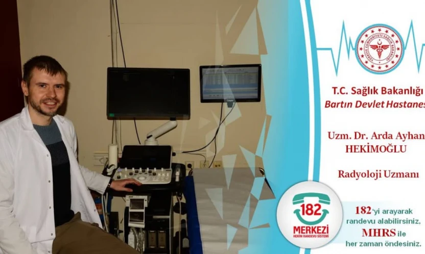 Bartın Devlet Hastanesi'ne Yeni Radyoloji Uzmanı