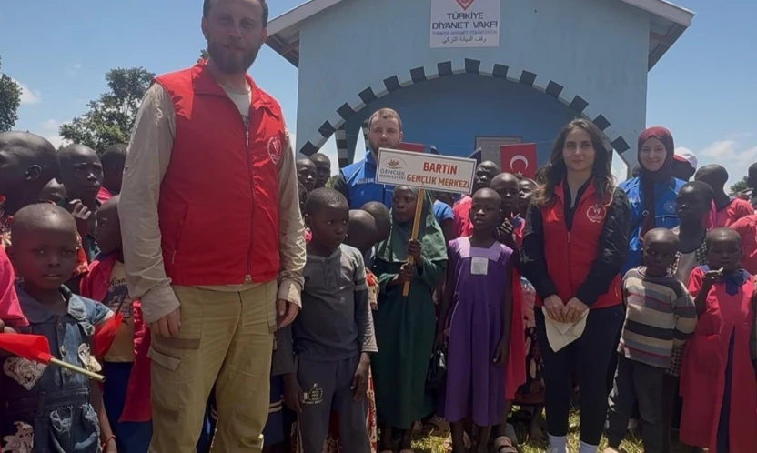 Bartın Gençlik Merkezi'nden Uganda'ya 'Bir Damla Umut'