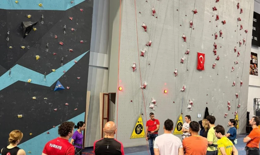 Bartınlı Sporcular Ankara'da Tırmanış Eğitimini Tamamladı