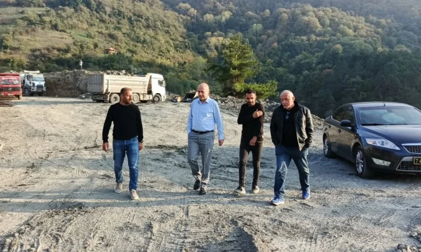 Çakır, TOKİ ve Yeni Yol Çalışmalarını Yerinde İnceledi