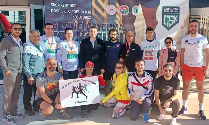 Çaycuma Yol Koşusunda Bartın Fırtınası