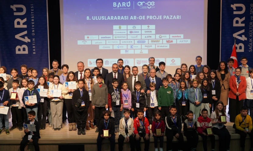 'Çocuk Mucitler' BARÜ'de Yeteneklerini Sergiledi