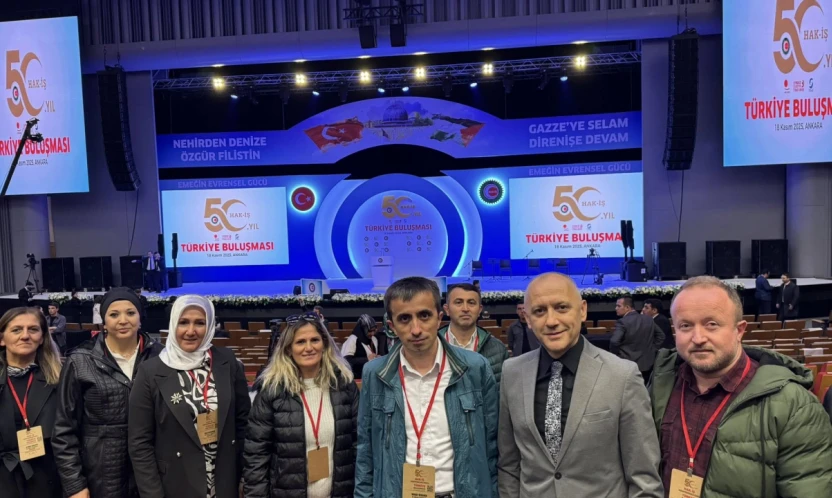 HAK-İŞ'in 50. Yılı Ankara'da Kutlandı