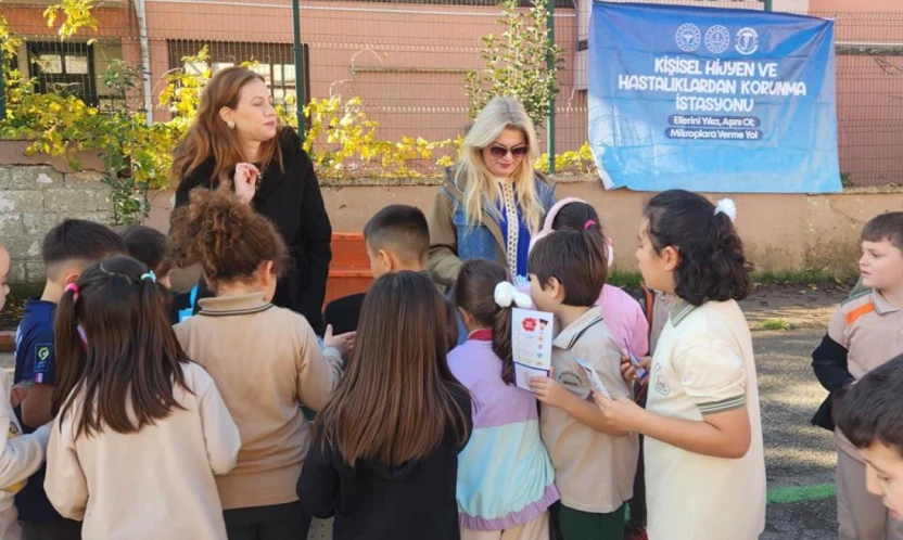 İl Sağlık Müdürlüğü'nden Çocuklara Sağlık Eğitimi