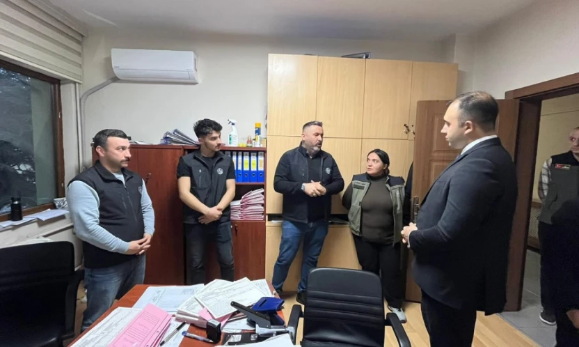 Kadiroğlu, İlçe Hastanesi ve Orman İşletmesini Denetledi