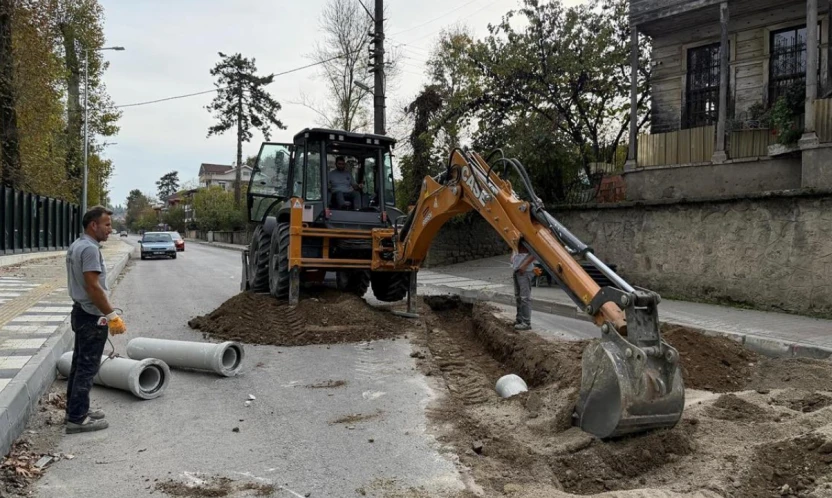 Kanlıırmak Caddesi'nde Altyapı Çalışması
