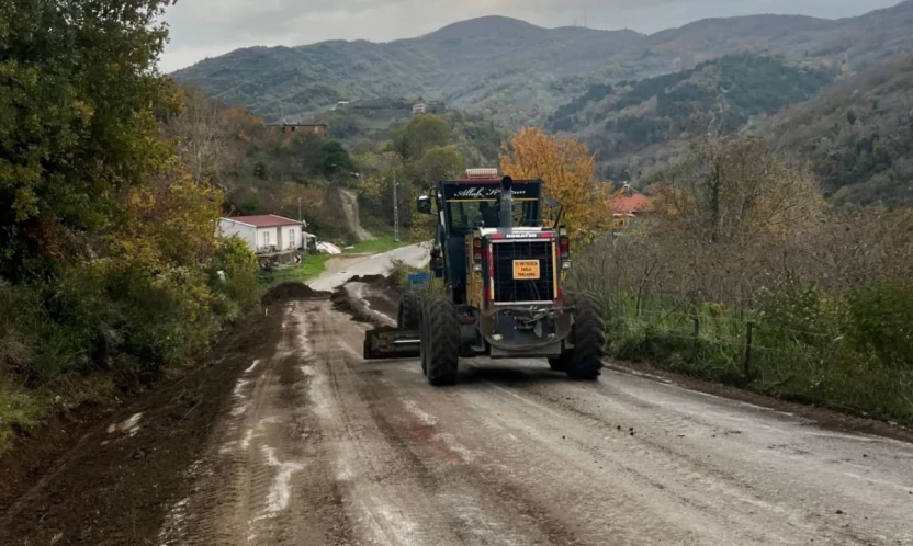 Köy Yollarında Yoğun Mesai