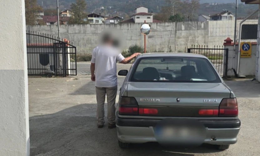 Kozcağız-Perşembe Yolunda Tehlikeli Sürücüye Para Cezası