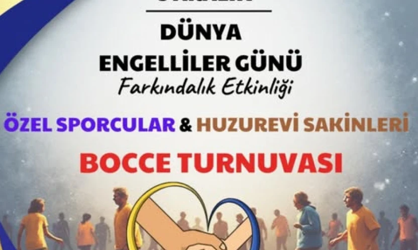 Özel Sporcular ve Huzurevi Sakinleri Aynı Sahada Buluşuyor